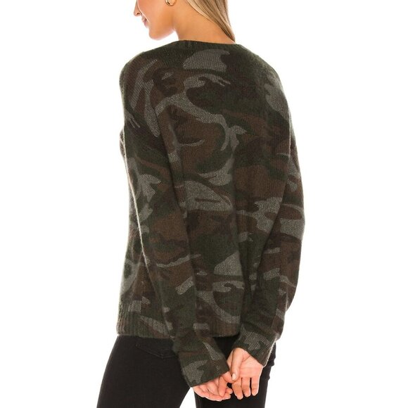 Rails Perci Wool Sweater in Jungle Camo Size Small - Picture 3 of 9
